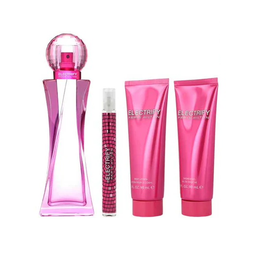 Paris Hilton Estuche Electrify edp 100ml+90ml B/L+90ml S/G Mujer - Paris Hilton - Default Title - Perfumisimo